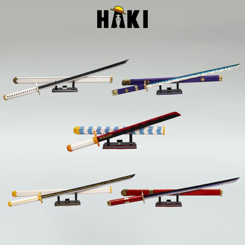 Mô hình lắp ghép One Piece Demon Slayer Genshin Impact Enma Ichimonji Kitetsu Rengoku Zenitesu Shinobu dài 100cm phiên bản siêu đẹp lắp ghép lắp ráp kiếm Zoro Tháo Lắp Bộ Lắp Ráp Toy Đồ Chơi Xếp Hình Tháo Lắp Bộ Lắp Ráp