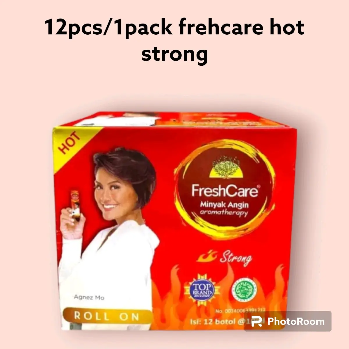 12PCS/ 1PACK FRESHCARE AROMATHERAPHY ISI 12