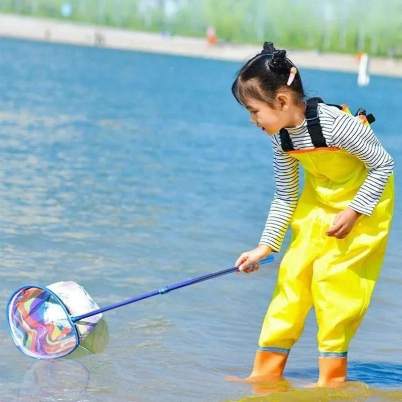 Gift Aluminium Alloy Pocket Fish Dip Net Portable Corrosion-resistant ...