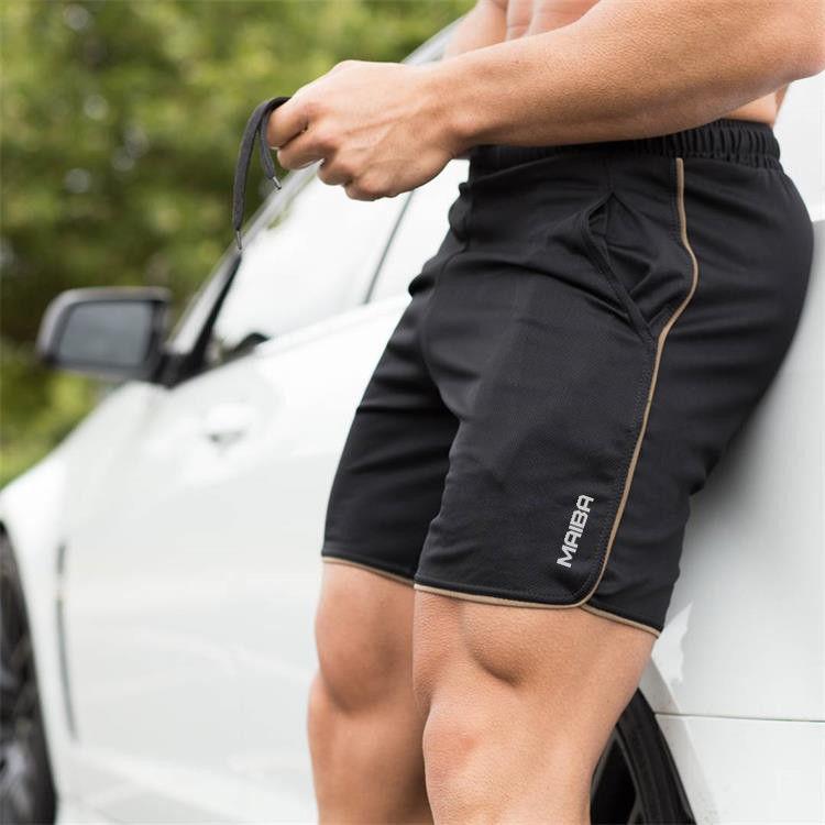 Product Introduction of Summer Running Quick-Dry Sports Shorts for Men, Loose Thin Casual Basketball Training Mid-Length Shorts, Five-Point Fitness Shorts for Men 4