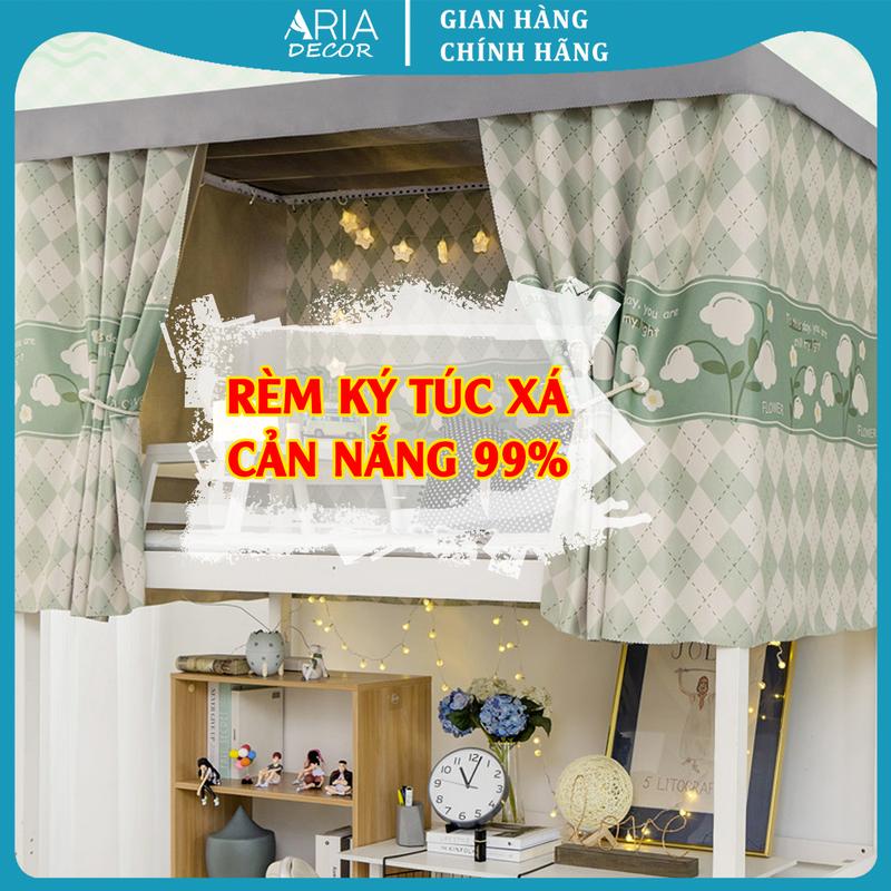 Cản sáng 99% Rèm ký túc xá, rèm giường tầng, màn che ktx, màn che giường ngủ tạo không gian riêng tư chất liệu dày dặn