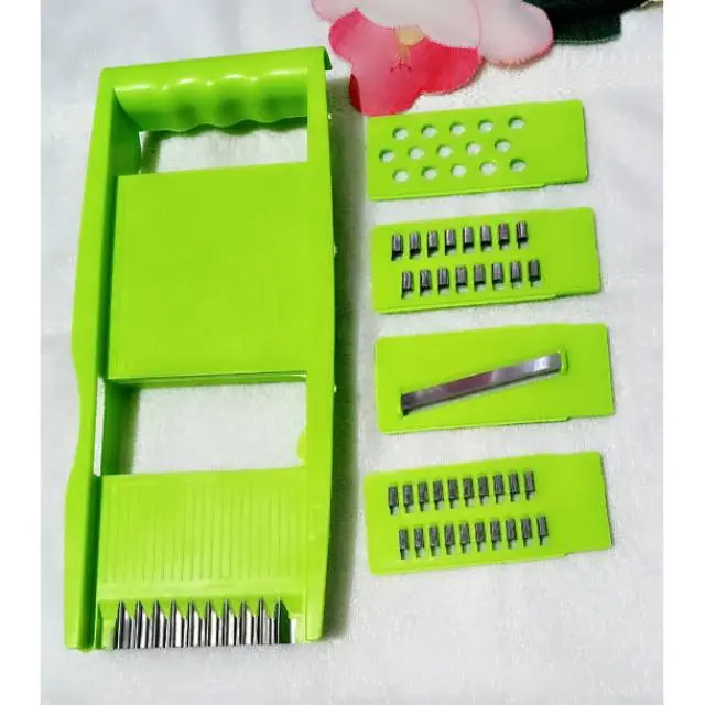 Parutan Serbaguna Multifungsi Putih 4 in 1/ Alat Pemotong Buah & Sayur Sayuran Kitchenware