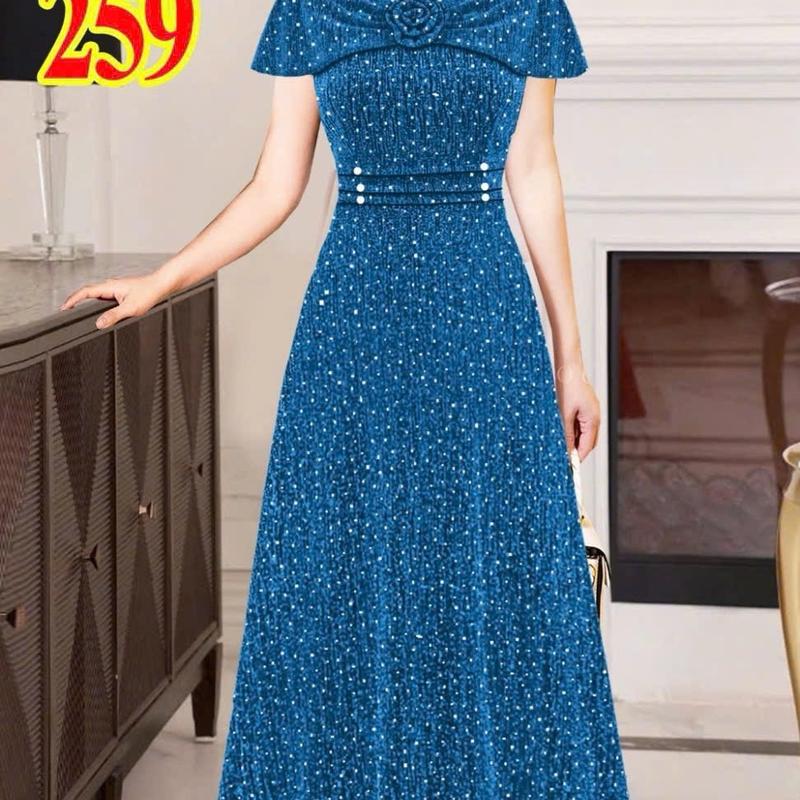 Đầm Nữ Trung Niên Cao Cấp Giá Rẻ-Chất Đẹp Mã 259. 4