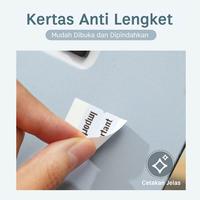 Gambar NIIMBOT B1/B2/B21/B1PRO/B2PRO/B21PRO/B31/B4/K3 Kertas Label Indeks untuk Tab Dokumen Kantor dan Arsip - Bulat Bergelombang‑34x34mm‑200 lembar dari NIIMBOT Indonesia Kab. Tangerang 5 Tokopedia