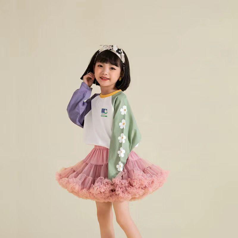 Váy Công Chúa, Váy Cloud Crinoline Cho Trẻ Em, Váy Biểu Diễn, Váy Tutu, Thích Hợp Cho Bé 5-12 Tuổi, Váy Pettiskirt Hàng Ngày Cho Bé 1
