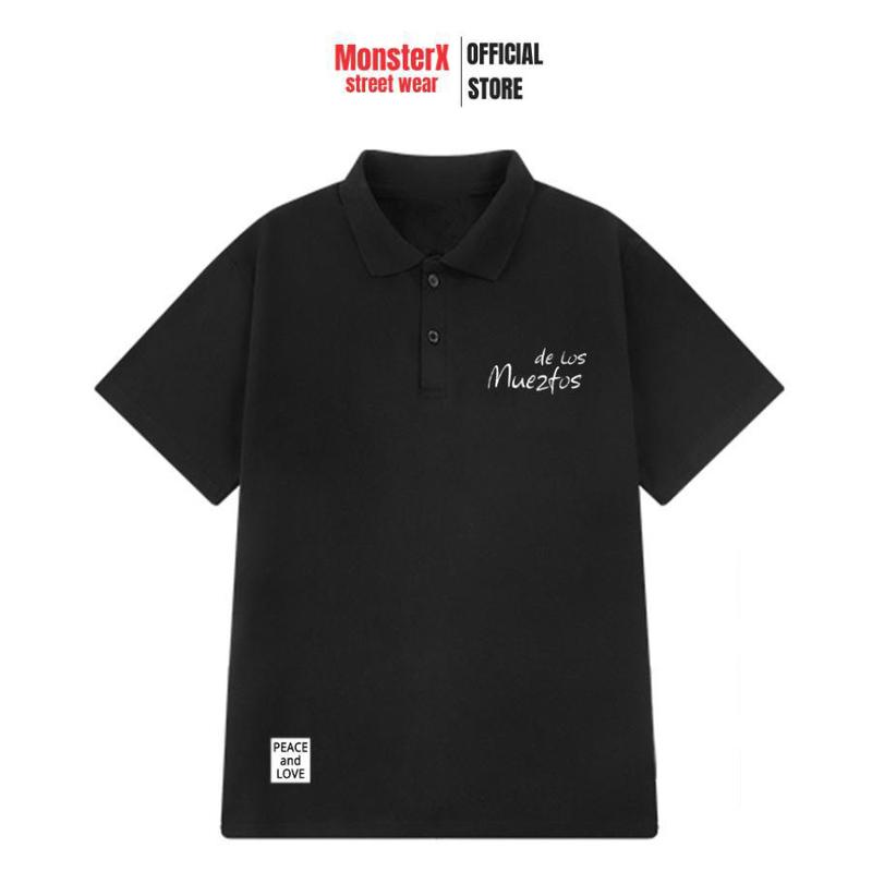 Áo thun polo MONSTER X STREET DELOSS phông tay lỡ nam nữ form rộng Local Brand