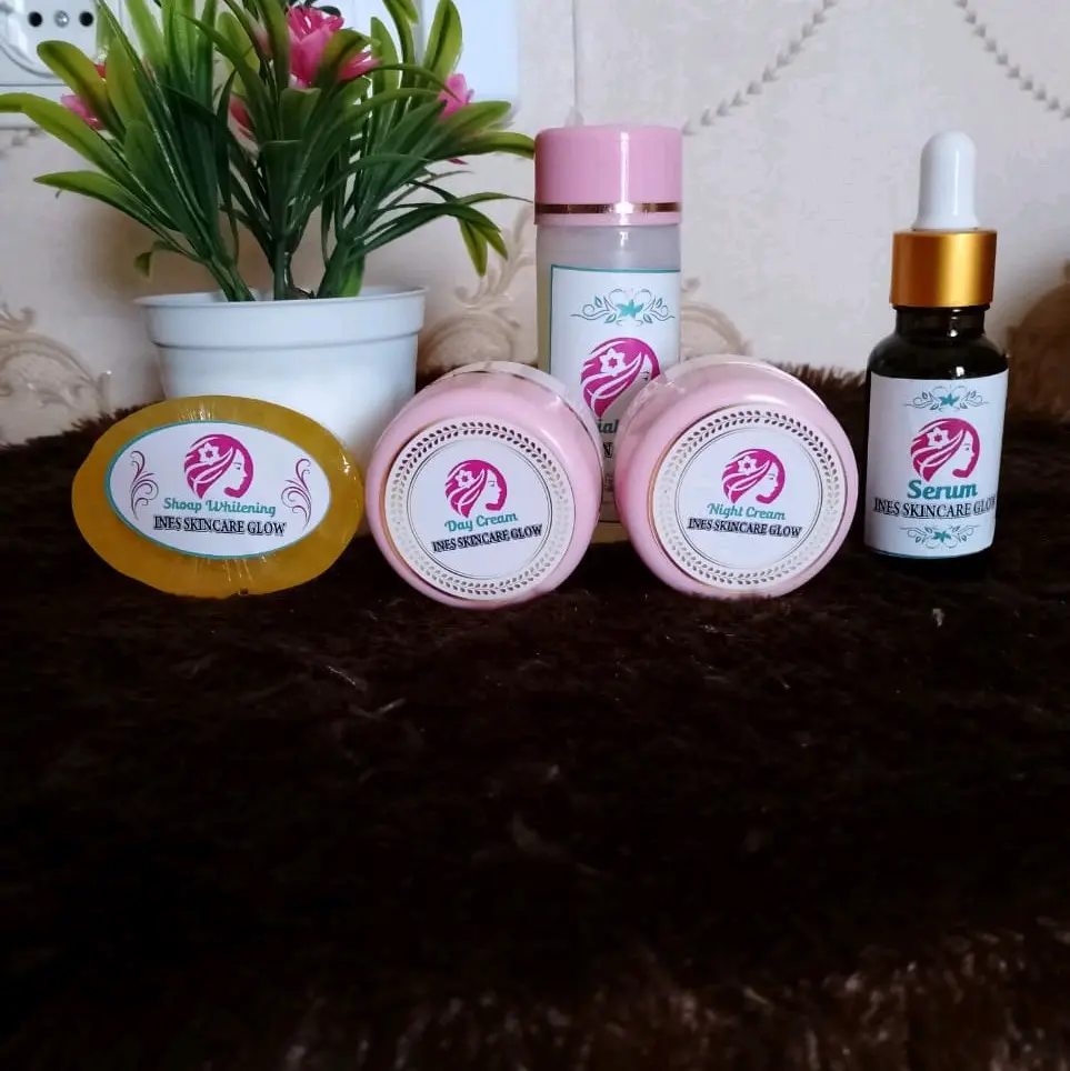 paket lengkap ines skincare glow original viral terbaru