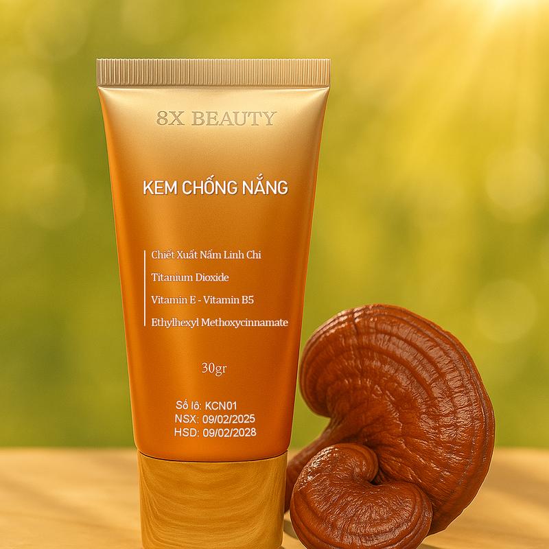 Kem Chống Nắng 8x Beauty Bảo Vệ Da Khỏi Tia UVA, UVB, Hỗ Trợ Làm Sáng Da 30gr 1