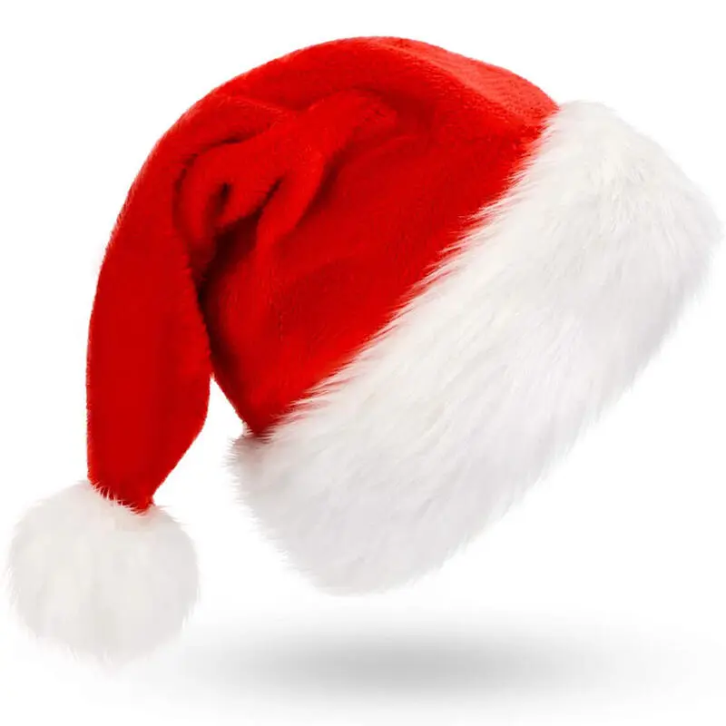 PrettySetHat Comfort Thicken Santa Hat For Adults,Kids, Women Men Merry Christmas Fashion Accessories