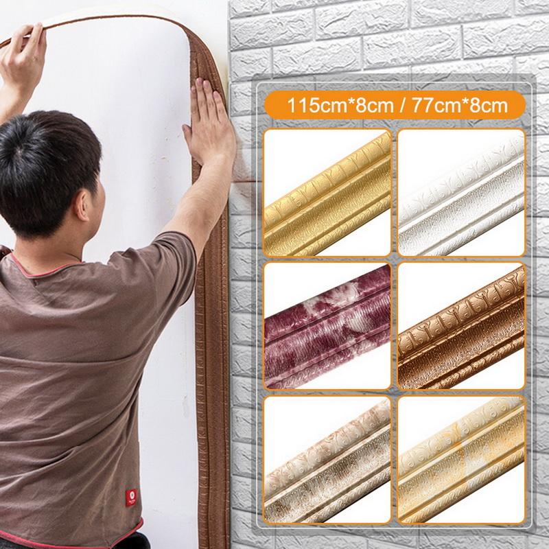 Product Introduction of Lotus edge 3D Wallpaper ready to send lotus eyebrows, Wallpaper, 3D lotus edge sticker, three-dimensional Wallpaper attached to the children's room. 17