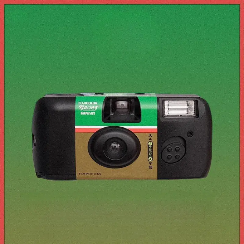 Lomo Fujifilm Disposable Film Camera Film Machine Color Film Point-and-Shoot Camera Student Birthday Gift Other