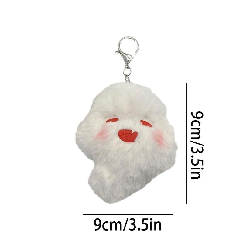 Product Introduction of Genshin Impact Hu Tao Ghost, Búp Bê Nhồi Bông Dễ Thương, Móc Chìa Khóa Đồ Chơi Mềm, Móc Khóa Ba Lô, Trò Chơi Nhập Khẩu, N6J3, Hàng Mới Về 0