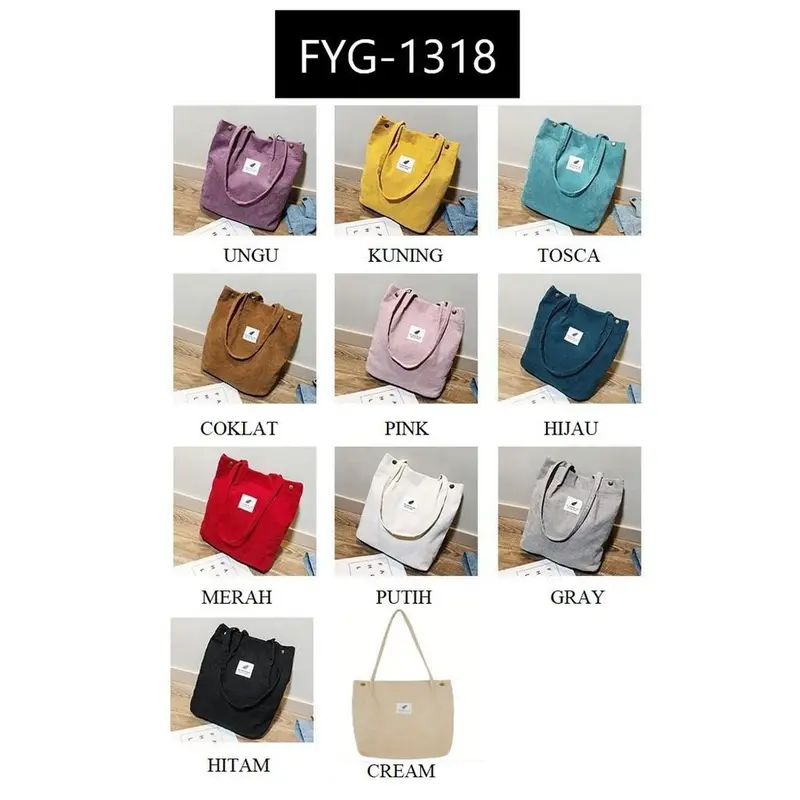DDR1318 Tote Bag You Need This One Tote Bag Fashion Wanita Kanvas Totebag Canvas 1