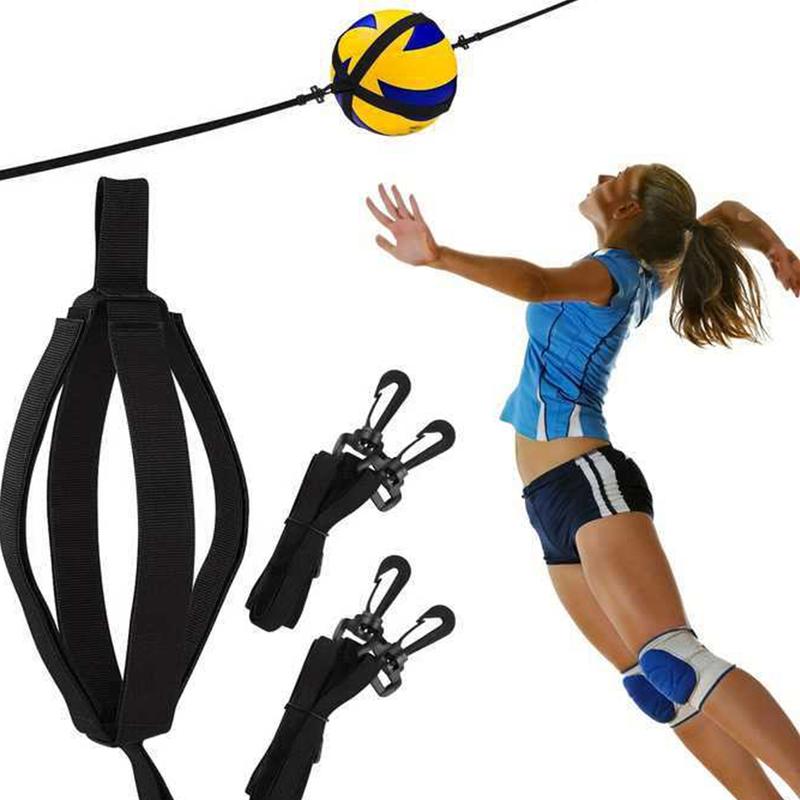 Product Introduction of Practical Volleyball Assistant Belts Wear-resistant Flexible Volleyball Practice Trainer Volleyball Exercise Training Straps Beginners Setting Improves Serving Playing Equipment 19
