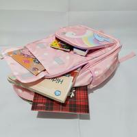 Gambar FARNELL - Ransel Sekolah Tas Anak Perempuan Cewek SD Smp Fashion Rainbow Cantik Ukuran Besar 198 - Pink dari Toko Tas Diamond Kota Bandung 5 Tokopedia
