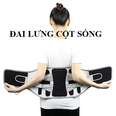 Đai lưng hỗ trợ điều trị cột sống lưng thoát vị, thoái hóa đốt sống cao cấp