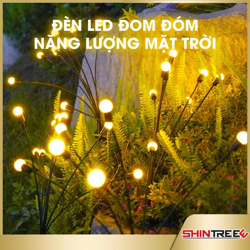 [MUA 2 GIẢM 10% - MUA 3 GIẢM 20%] Đèn Năng Lượng Mặt Trời Bóng Tròn Cung Cấp Ánh Sáng Rực Rỡ Không Cần Đến Nguồn Điện