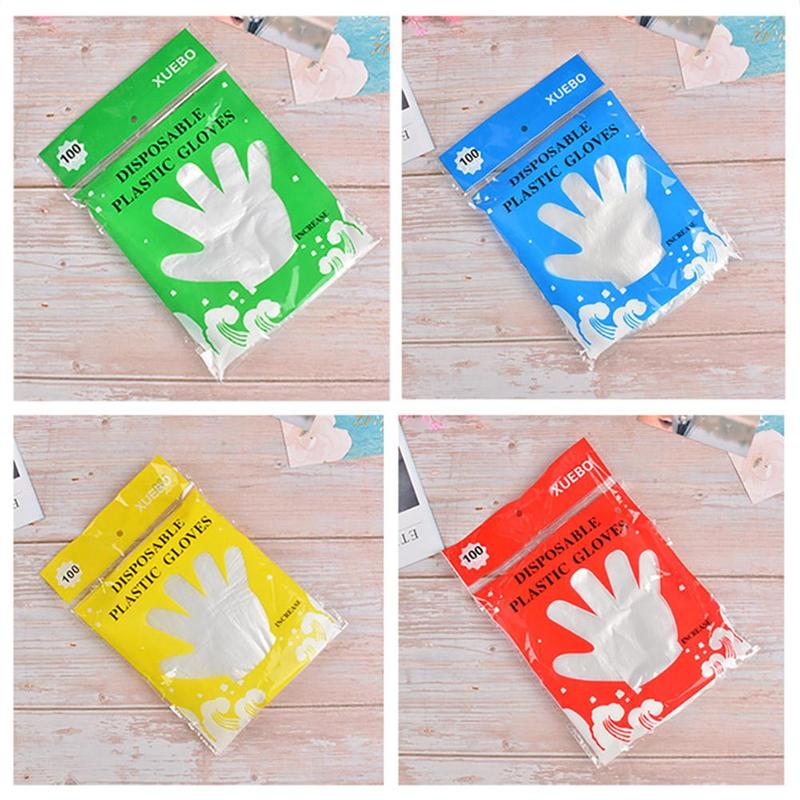 Product Introduction of 100pcs/bag Disposable Glove Film For Convenient Protection Of Hands Household Chores Food N0I3 32
