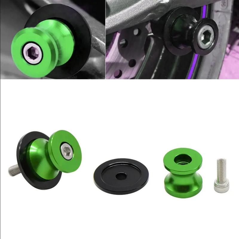 Product Introduction of 2pcs  Creative Universal Motorbike Stand Lifting Frame Screws Swingarm Spools Slider Arm Stand Screws 28
