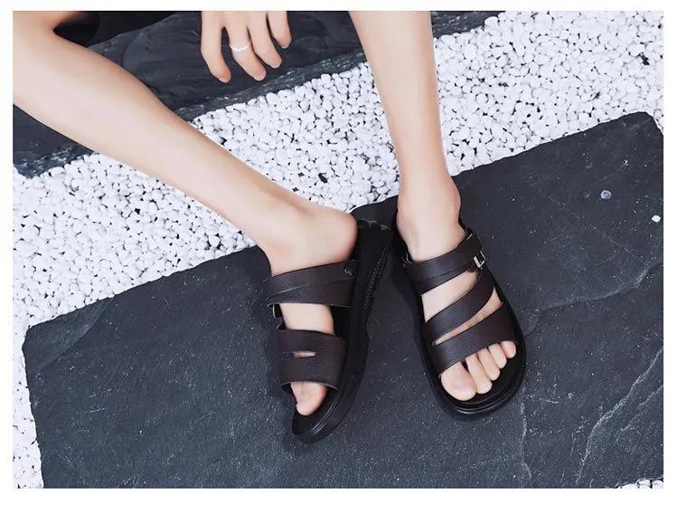 Product Introduction of Valazo men's casual sandals Korean men's slippers non-slip beach shoes for summer 16