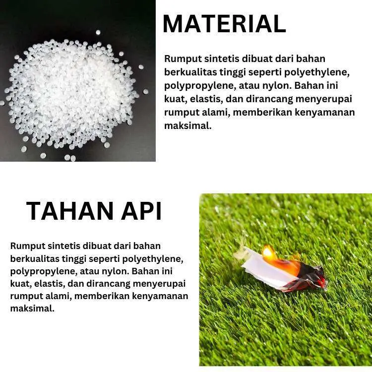 RUMPUT SINTETIS TYPE SWISS 3CM UKURAN 100CM X 20CM PREMIUM TERMURAH 2024 sepak bola palsu 1
