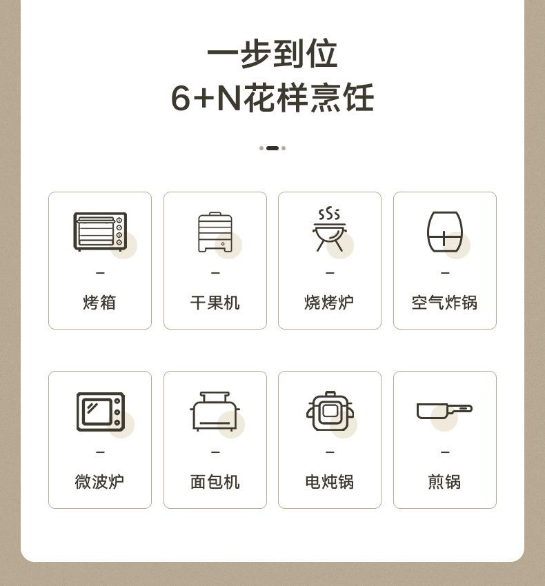 Product Introduction of 22 L Household Oven Large Capacity Multi-Functional Electric Oven Cake Baking Oven Wholesale Gift for Sale 3