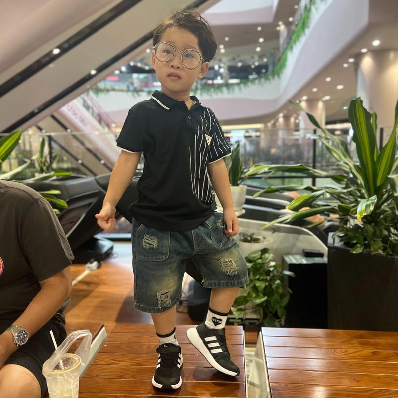 [SUSHIKIDS] Bộ Polo + Quần jean Cực Xịn sò cho bé trai | Size 9-27kg | Áo cotton mềm mát. 2