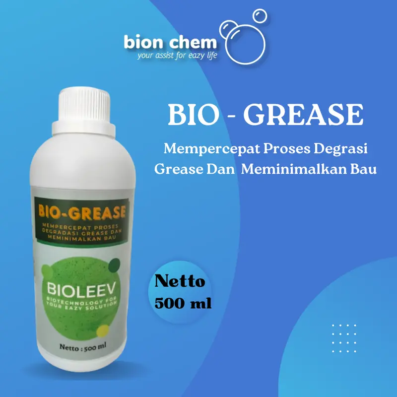 Bakteri Grease Trap Bakteri Pengurai Lemak Minyak Dapur Penghilang Bau Merah 0