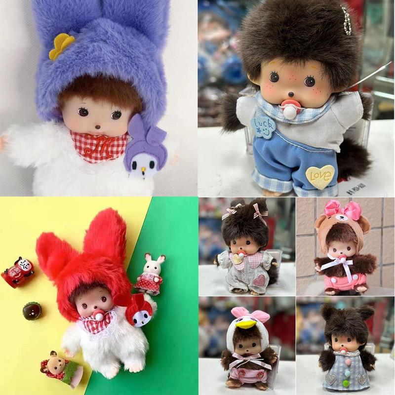 Children Toys Stuffed Animals Monchhichi 15 Cm Plush Doll Mongchichi ...
