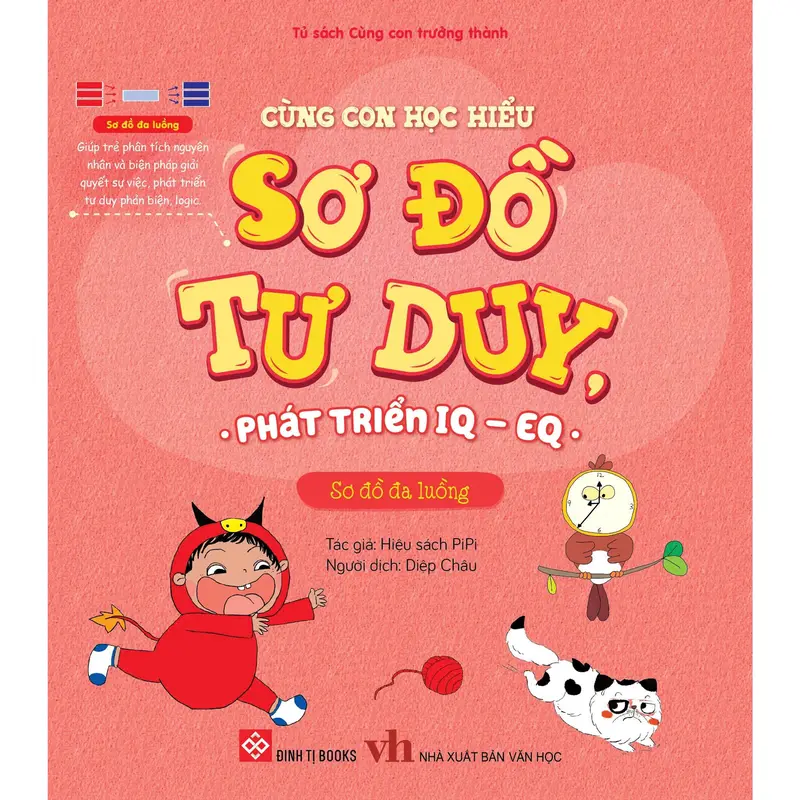 Sách - Cùng Con Học Hiểu Sơ Đồ Tư Duy, Phát Triển IQ-EQ 2