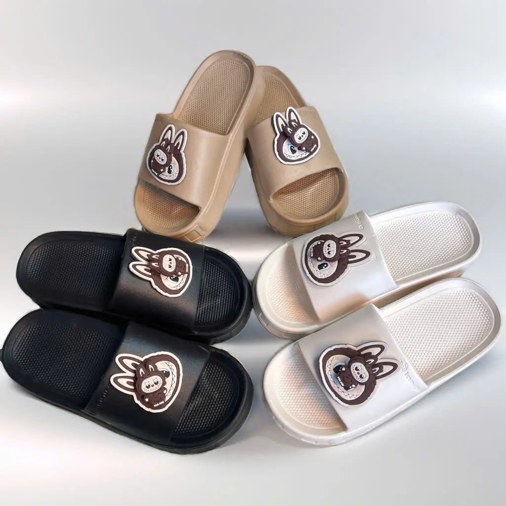 Dép lê Bánh Mì LUBABA XOAY 3cm , Nam Nữ DéP Slipper dép  quai ngang khoá vuông đúc