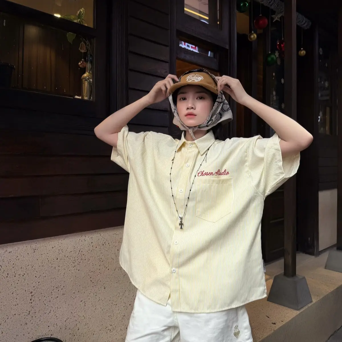 Áo Sơ Mi Form Boxy CHOSEN ONE Local Brand Unisex Oxford Shirt - Chosen.Studio