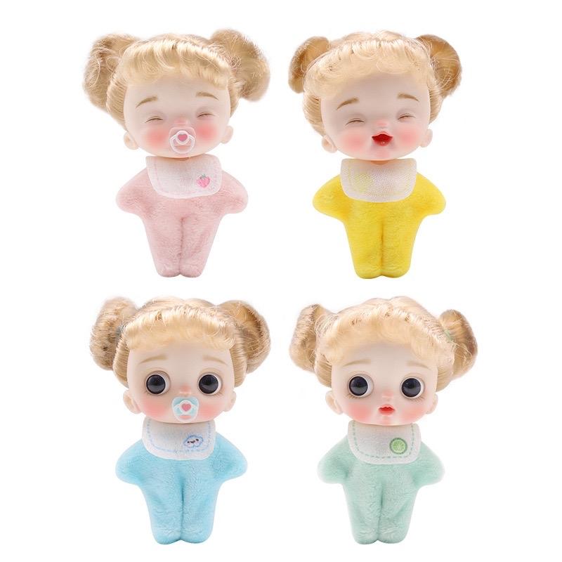 Búp bê sơ sinh dễ thương kèm hộp đồ chơi quà tặng sinh nhật cho bé gái