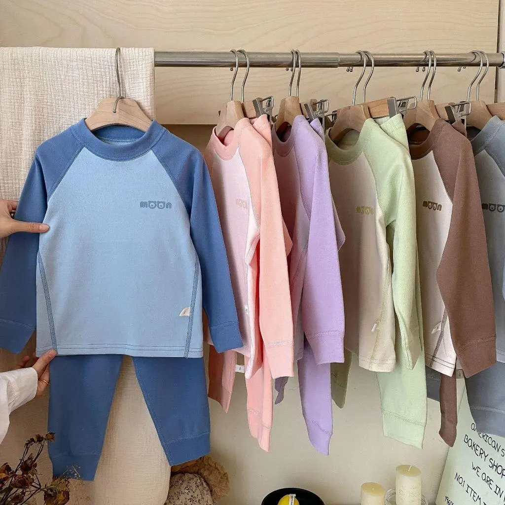 Bộ Quần Áo Giữ Nhiệt Cho Bé Trai Bé Gái GIN BABY WEAR Ấm Áp, Mềm Mại Mùa Đông