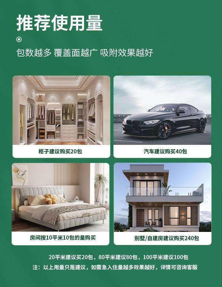 Product Introduction of Activated Carbon New House Formaldehyde Removal Odor Removal Furniture Odor Removal New Car New House Formaldehyde Removal Cabinet Odor Removal New Bed Odor Removal Environmental Protection Safety and Health 13