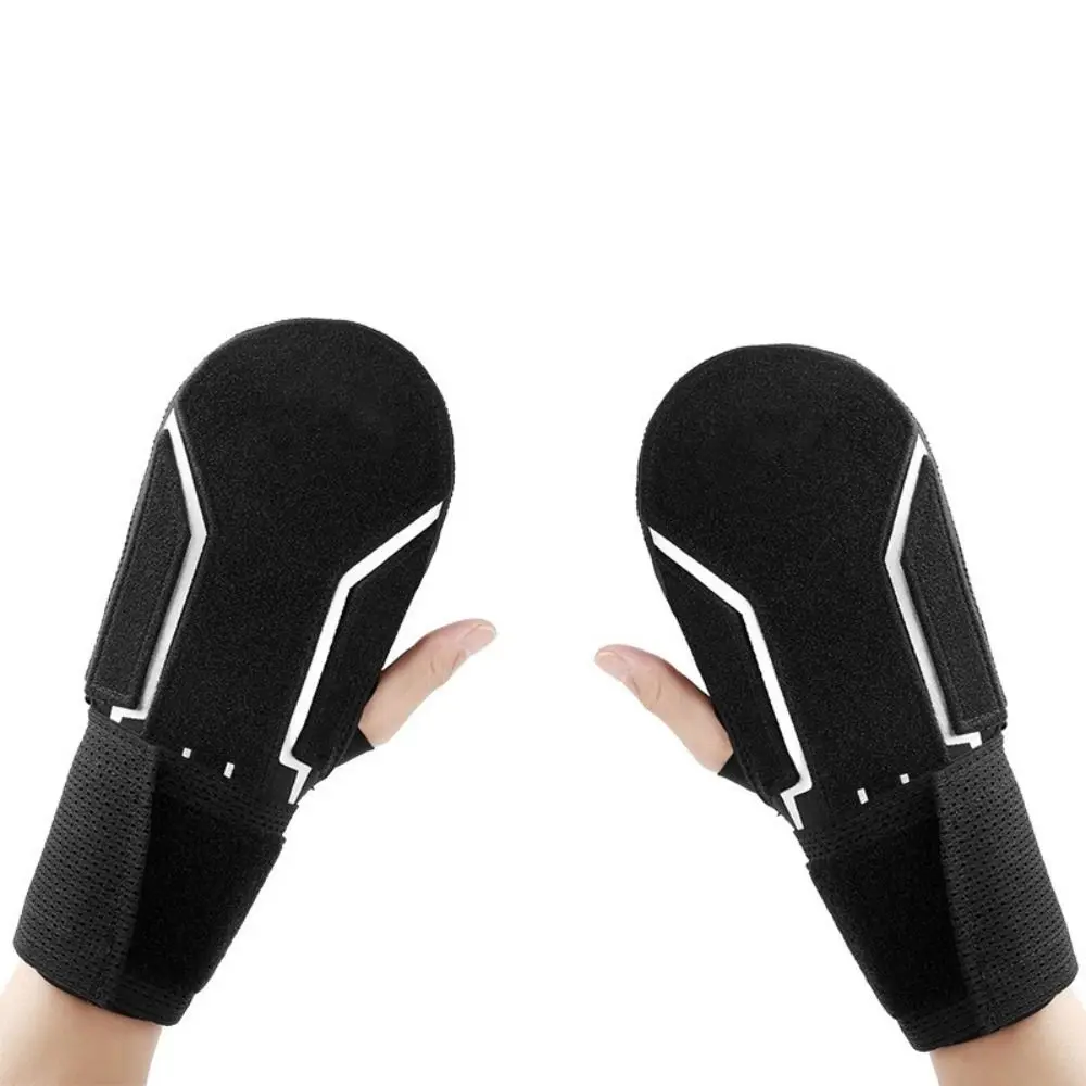 Breathable Baseball Sliding Glove Finger Missing Design Hand Protector Softball Hand Cover Adjustable Wrist Left /Right Softball Sliding Guard Outdoor Sports Exercise