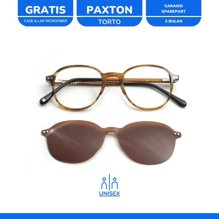 Gambar zonakacamata - Clip On Paxton Torto - Frame Kacamata - Pria/Wanita - Frame Only  dari zonakacamata_NEW Kota Surabaya Tokopedia