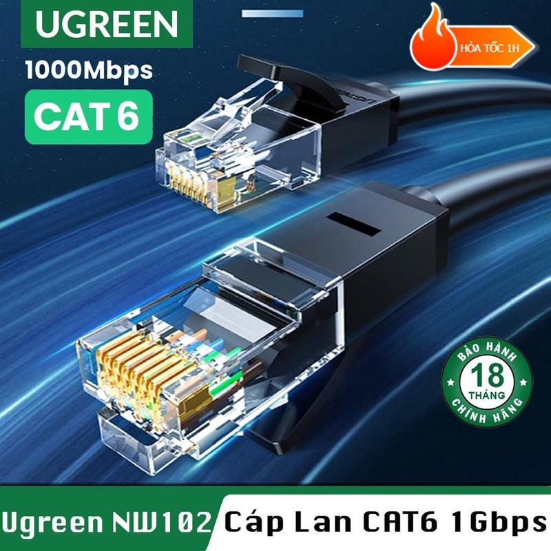 Cáp mạng RJ45 Cat6 UTP Ugreen 20163 20164 20165 20166 20167 NW102