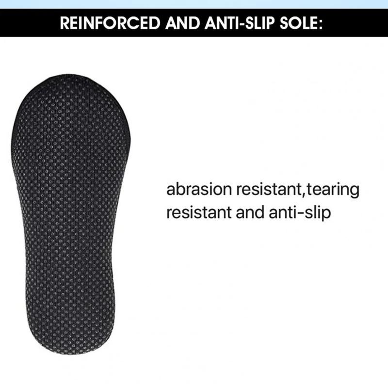 1 Pair Diving Socks Wear-resistant Elasticity Non-slip Neoprene Beach Surfing Booties Water Sport Supply 6