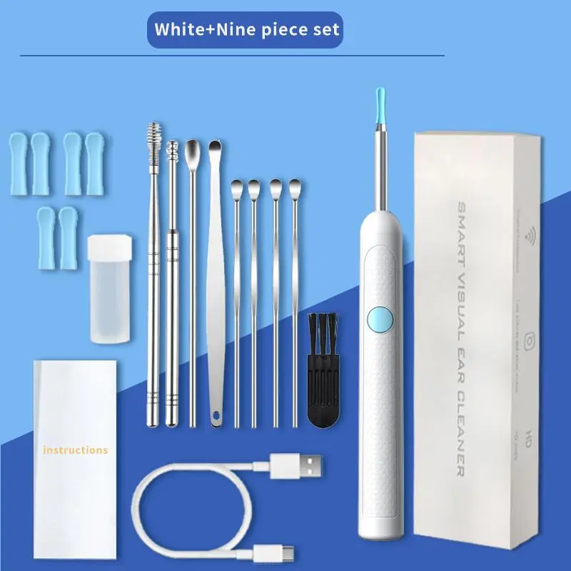 Ear Wax Removal Tool with Camera, Ear Cleaning Tool with Accessories, Earwax Removal Tool for iOS & Android, Personal Care Products 8