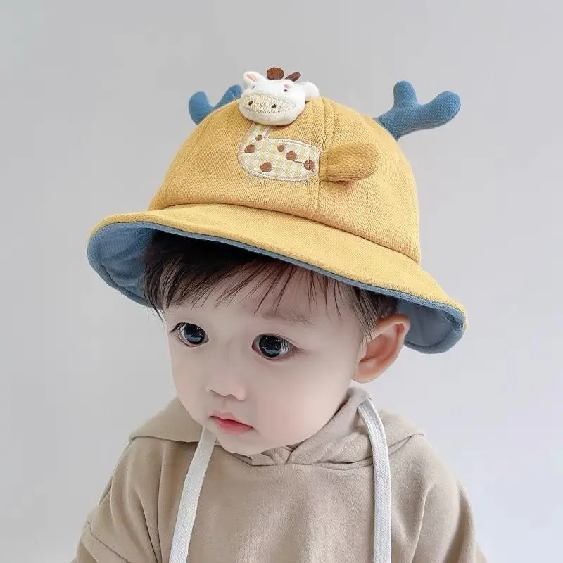 Nón bucket cotton cho bé yêu (chu vi vòng đầu 48-52cm) 0