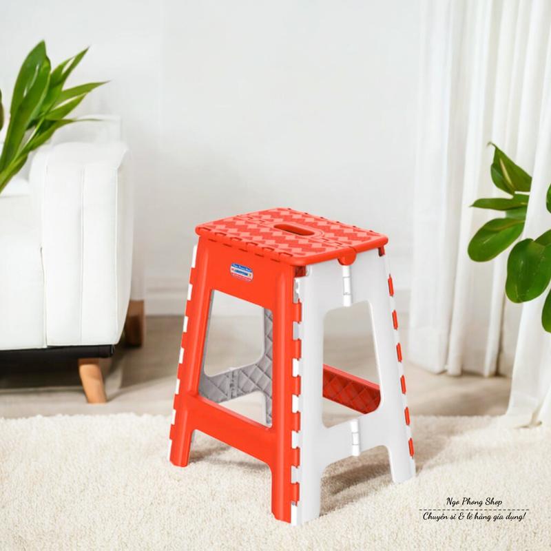 Ghế cao xếp Duy Tân 0943. Ghế nhựa gấp gọn, chắc chắn, tiện lợi. Tối ưu mọi không gian sống. 0