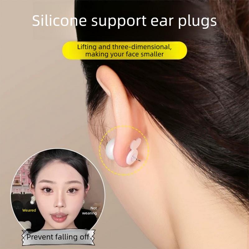 New earring puller supports ear plugs, transparent auxiliary - TikTok ...