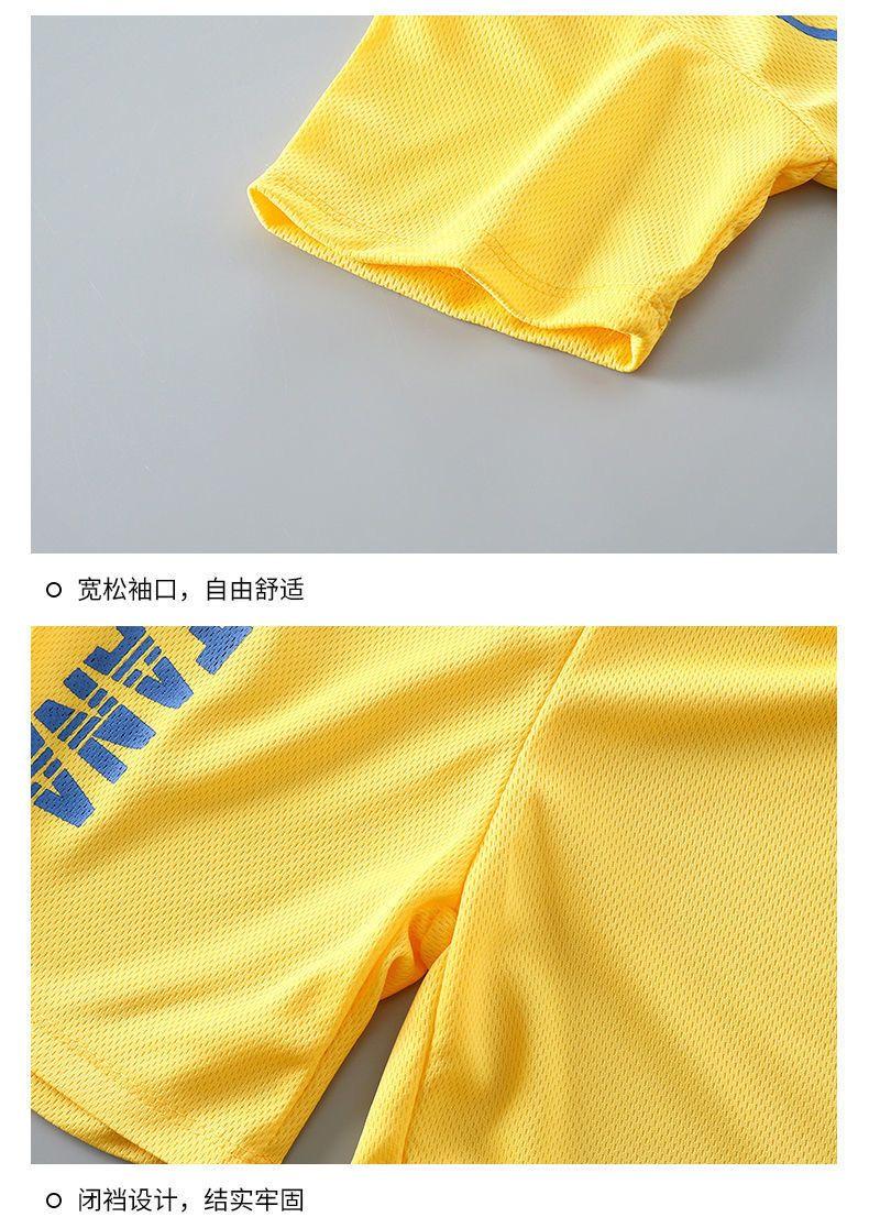 Product Introduction of 2025 Children's Short Sleeve Set Big Kids Sportswear Boys Girls Casual Summer Quick-Dry Clothes Summer Baby Two-Piece Set 19