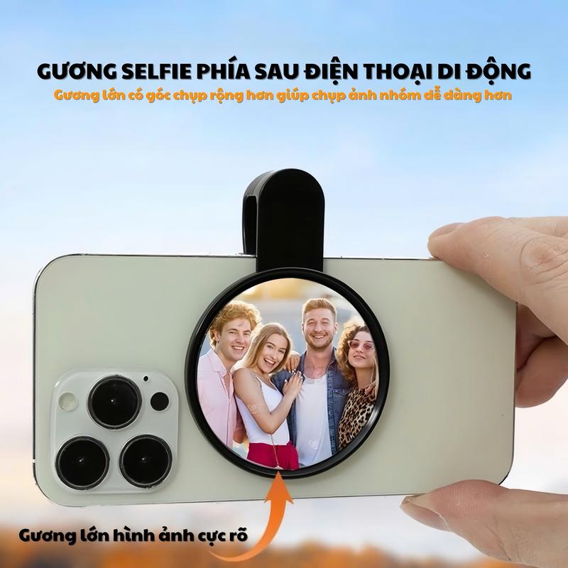Gương selfie phía sau điện thoại di động Citycase