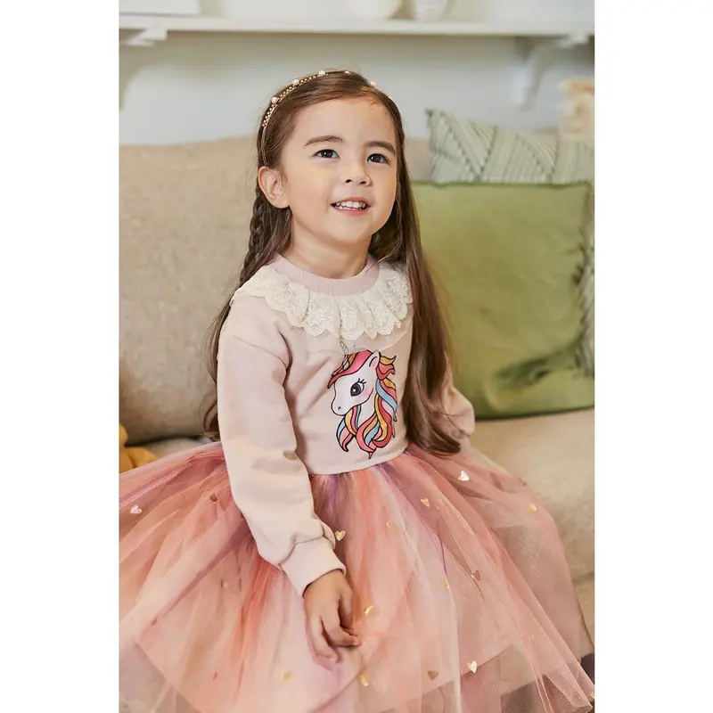 [363265] - Dress Fashion Trend Anak Perempuan - Motif Love Unicorn 4