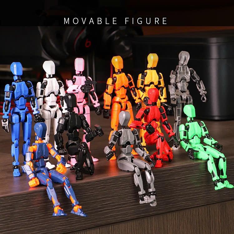 Đồ Chơi Lắp Ráp DUMMY Mô Hình Búp Bê In 3D Nhiều Khớp Di Chuyển