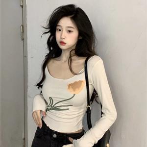 เสื้อชั้นใน สไตล์ใหม่ สั้น สําหรับผู้หญิง อเนกประสงค์ ทรงสลิมฟิต ท๊อป