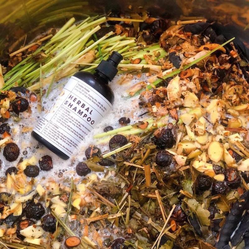 Herbal Shampoo - BỒ KÊT THẢO DƯỢC CHEALA Hữu cơ Không chứa silicon Kiểm soát dầu dau go ibo kett hao duoc