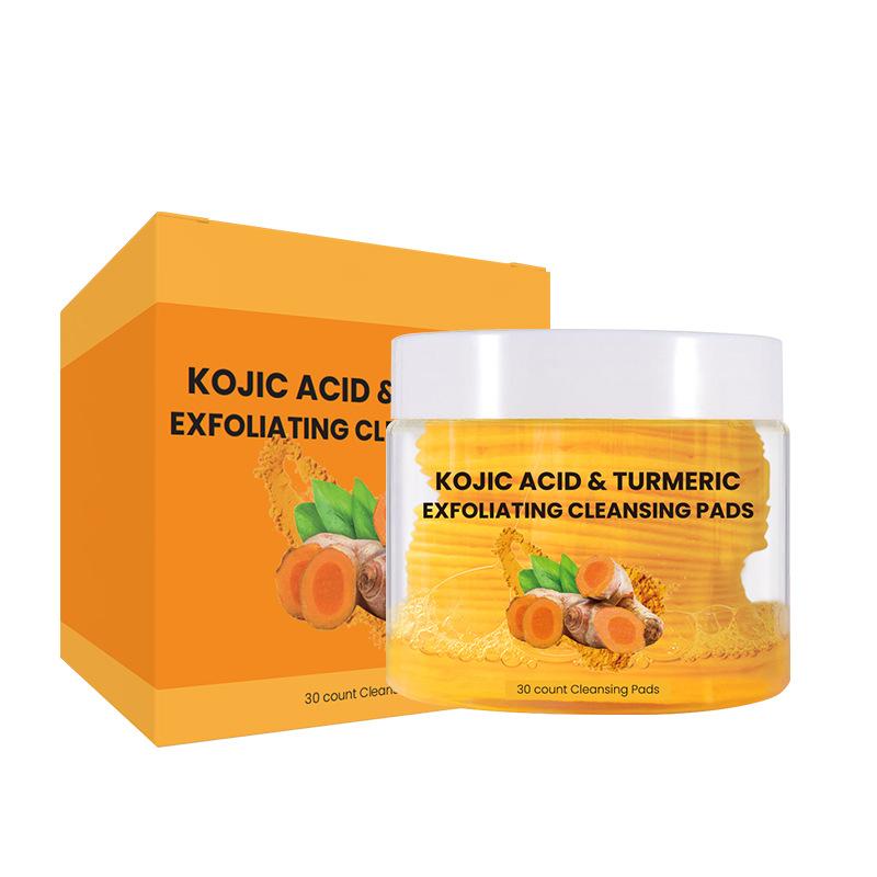 Product Introduction of Turmeric Cleansing Pads Turmeric Cleansing Pad Exfoliating Cleansing Facial Care Skincare Comfort 7